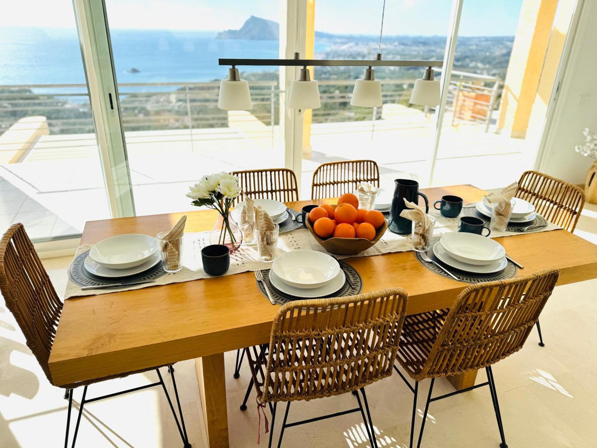 Seaview 6Br Villa With Private Pool Altea Exterior photo