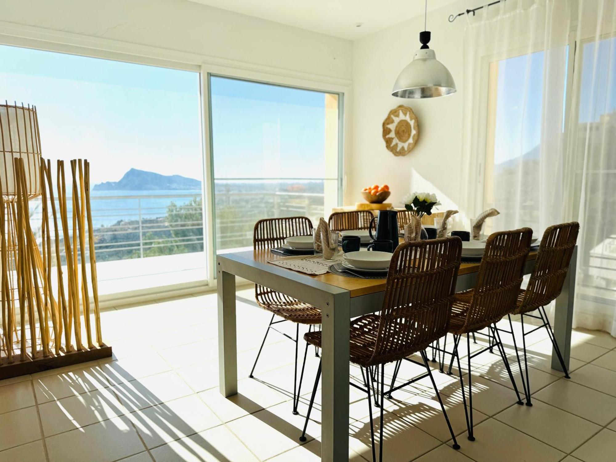 Seaview 6Br Villa With Private Pool Altea Exterior photo