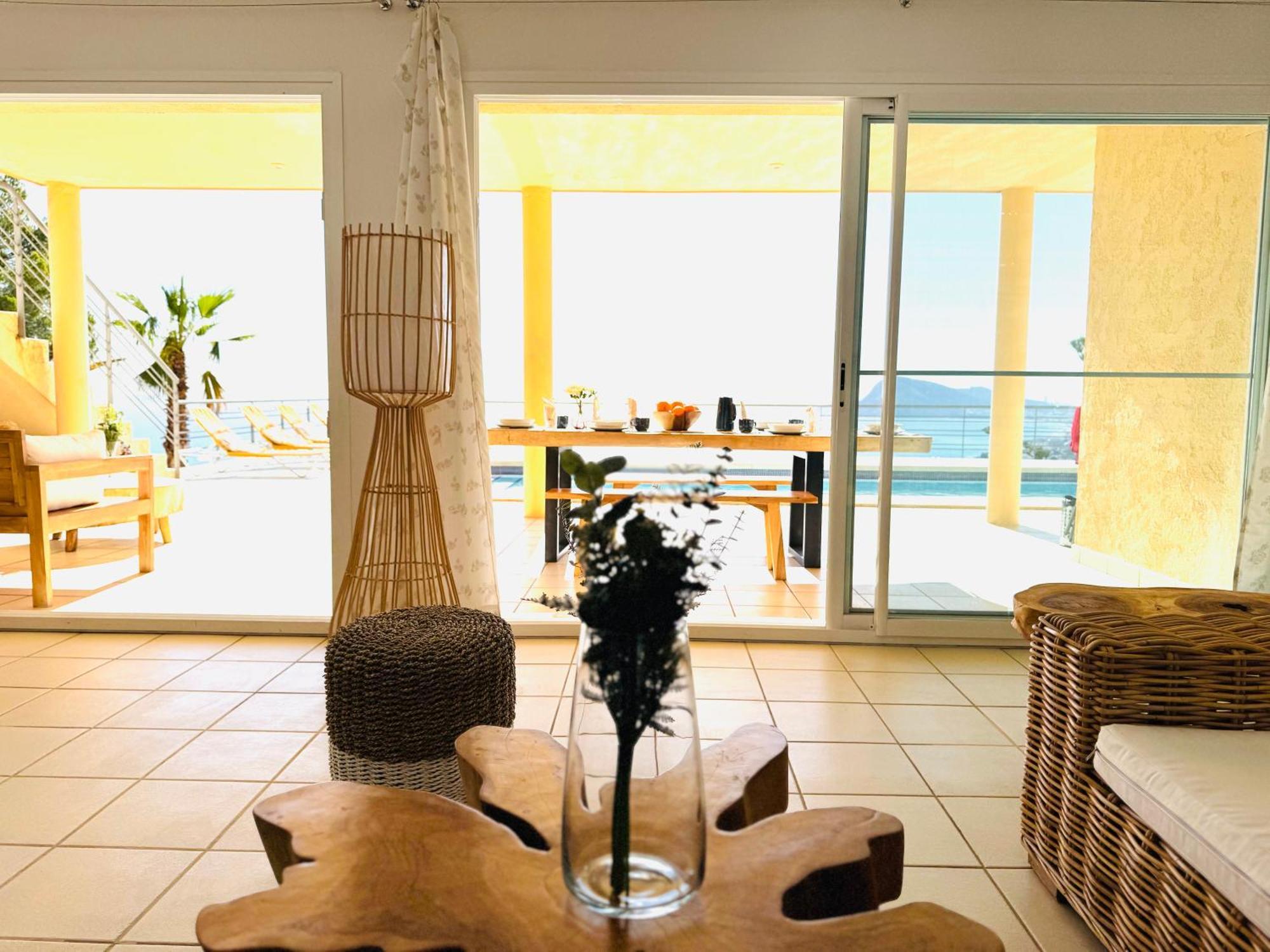 Seaview 6Br Villa With Private Pool Altea Exterior photo